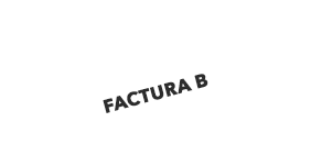 Factura B