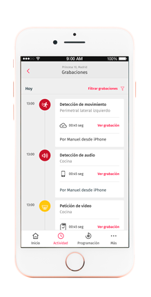 Consulta grabaciones OWA