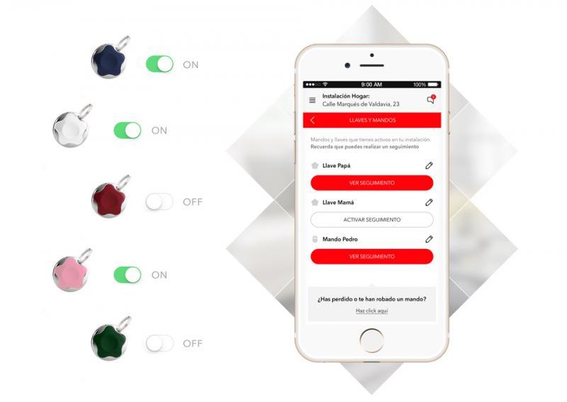 Llaves inteligentes de control de accesos Securitas Direct