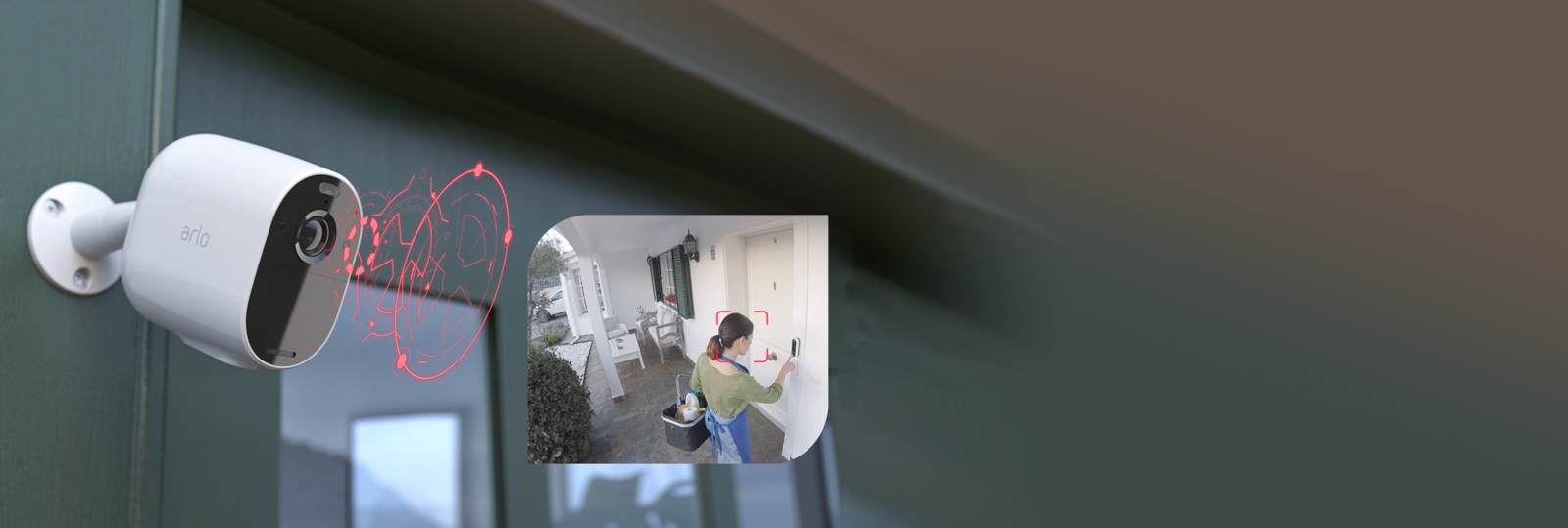 Câmara de vigilância com análise inteligente