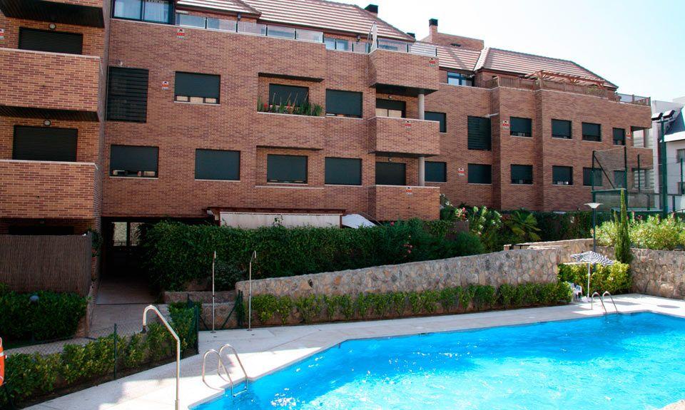 Vecindario con piscina