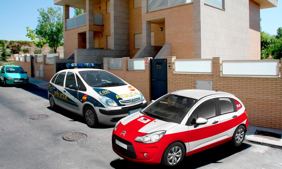 Verificación del salto de alarmas para chalets.