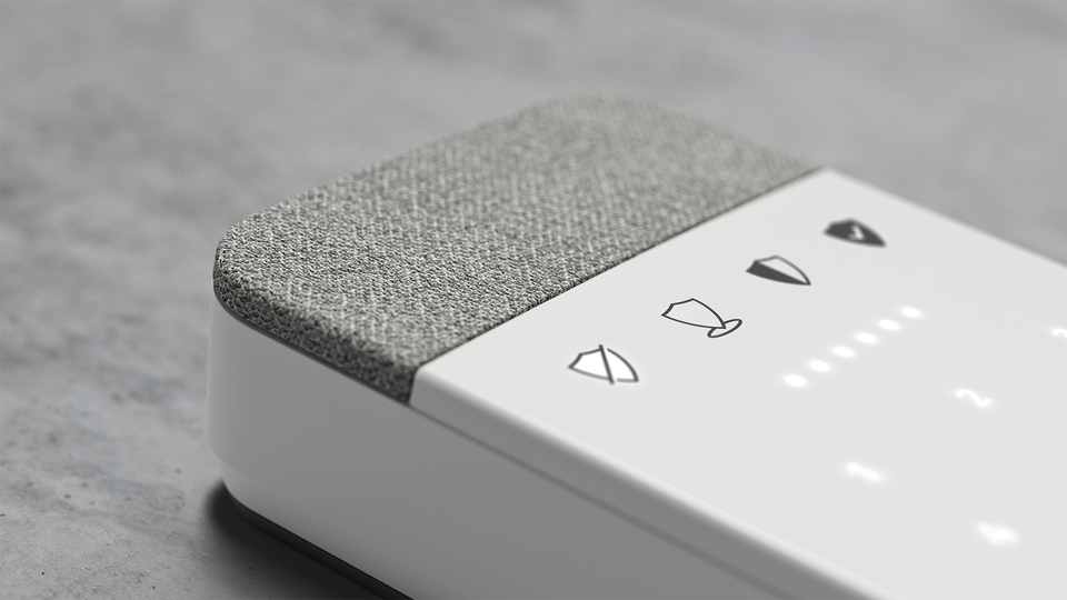 Panel de entrada en alarmas para comercio