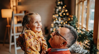 Personas mayores navidad