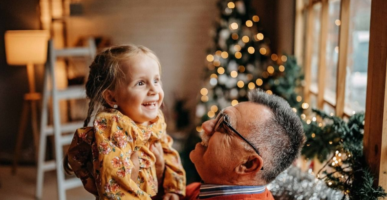 Personas mayores navidad